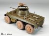 E.T. Model P35-150 U.S.Army M8/M20 Light Armored Car Sagged Wheels For TAMIYA Kit 1/35